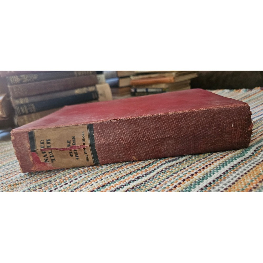Naked Truth by Clare Sheridan Blue Ribbon Books Vintage Hardcover Biography